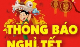 Thông báo nghỉ Tết Mậu Tuất 2018