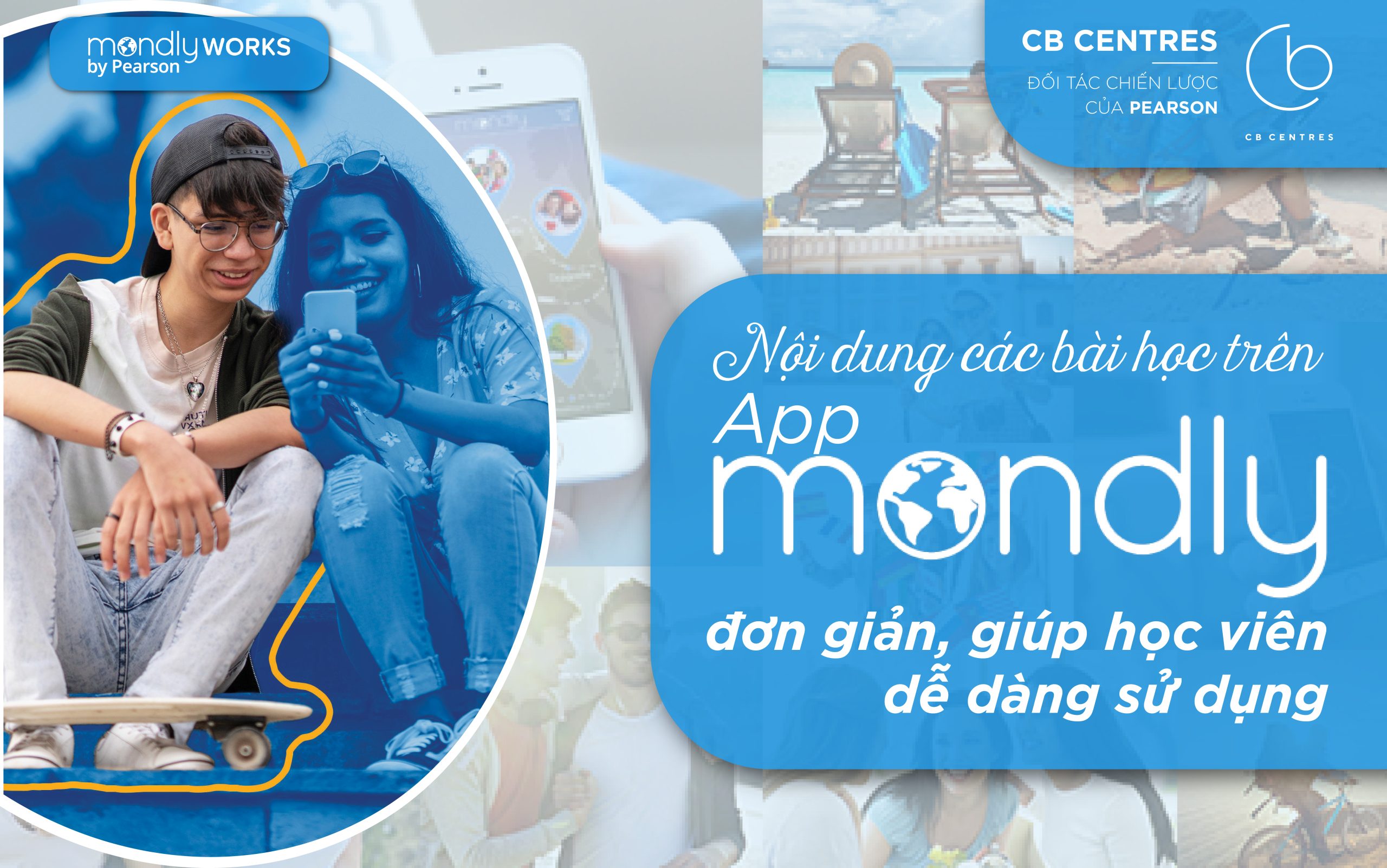 Nội dung các bài học trên Mondly app đơn giản, giúp học viên dễ dàng sử dụng