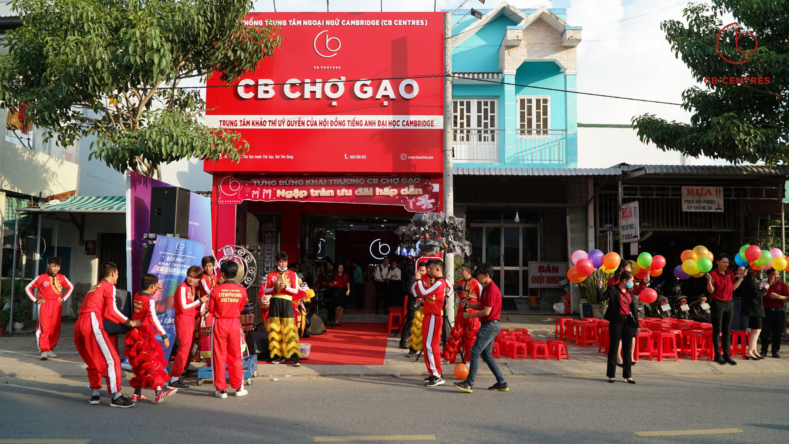 CB CENTRES TƯNG BỪNG KHAI TRƯƠNG CƠ SỞ MỚI TẠI HUYỆN CHỢ GẠO, TỈNH TIỀN GIANG