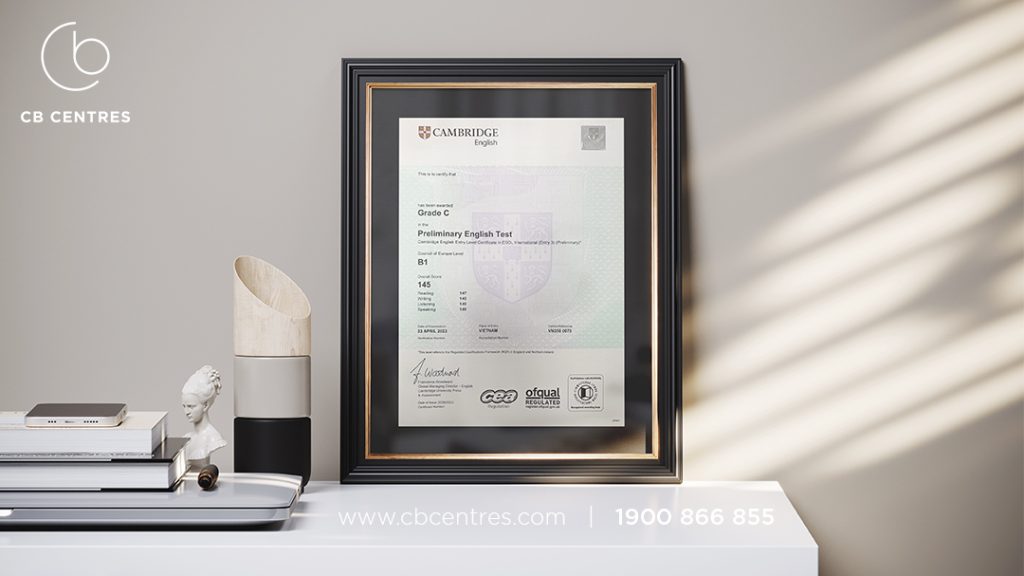 Chứng chỉ PET đóng vai trò quan trọng giúp bạn đánh giá trình độ tiếng Anh của mình