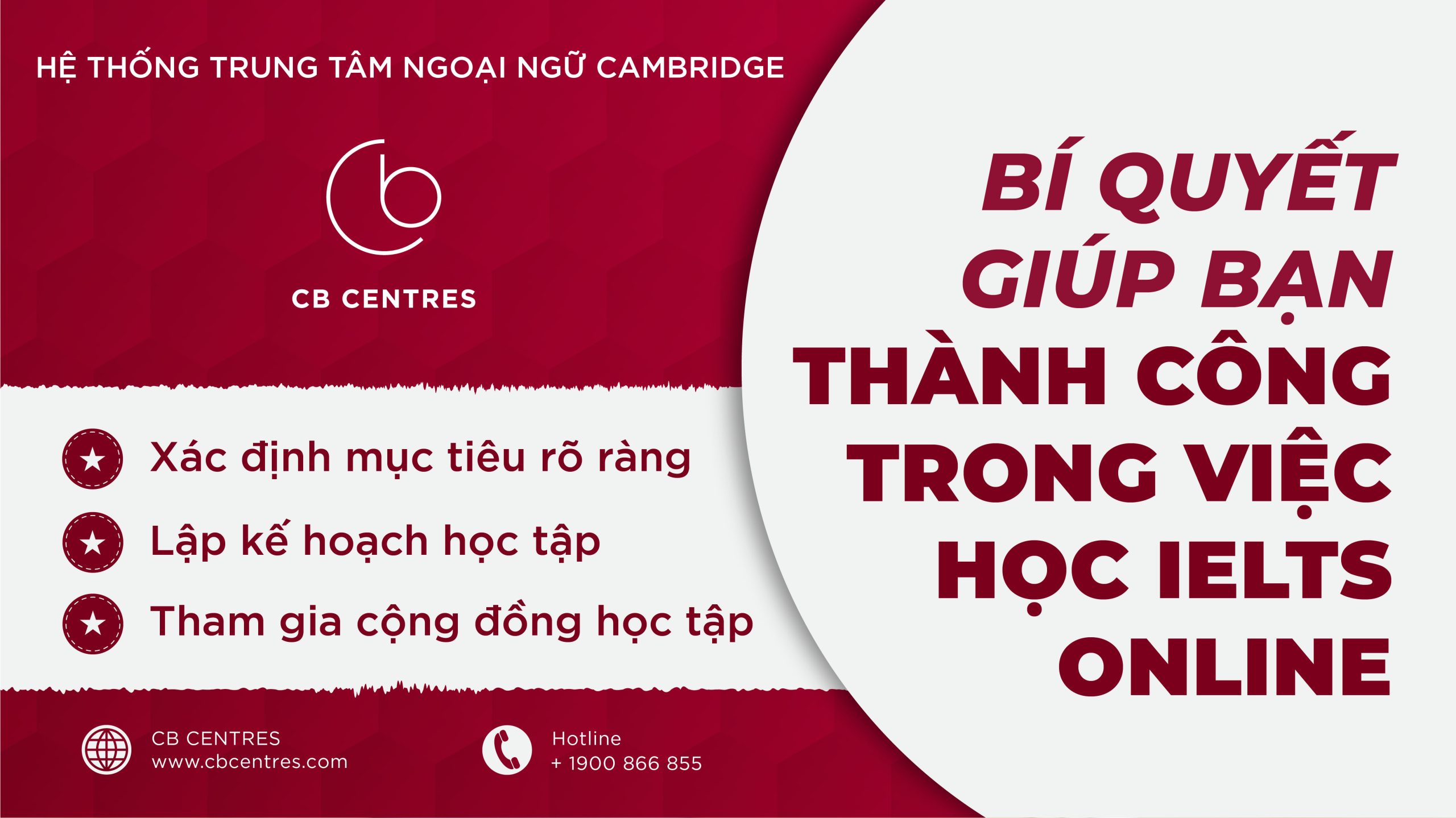 Bí quyết giúp bạn thành công trong việc học IELTS online