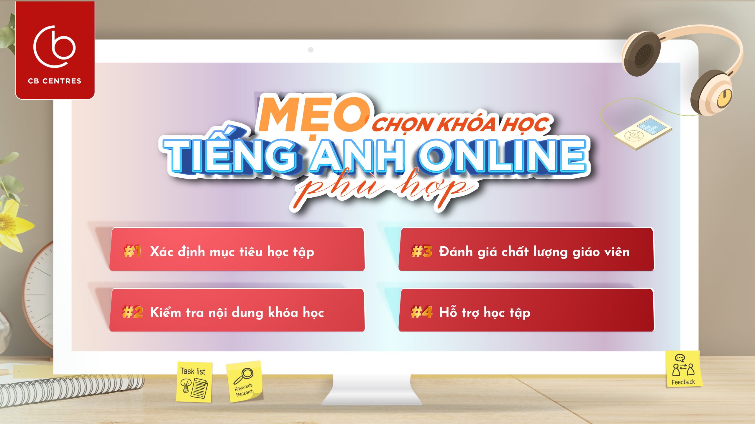 Tiếng Anh online: lợi ích và mẹo lựa chọn khóa học phù hợp