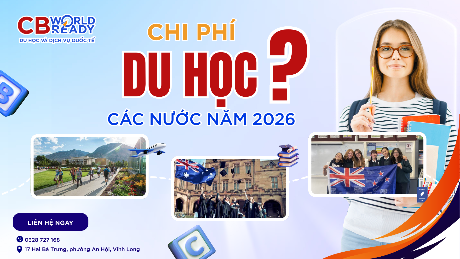 Tổng Hợp Chi Phí Du Học Các Nước Năm 2026